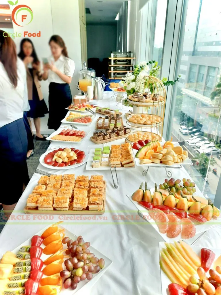 Khi nào nên đặt tiệc ngọt teabreak công ty tại Hà Nội