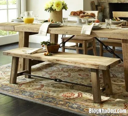 Mẫu bàn gỗ handmade cho không gian nhà đẹp