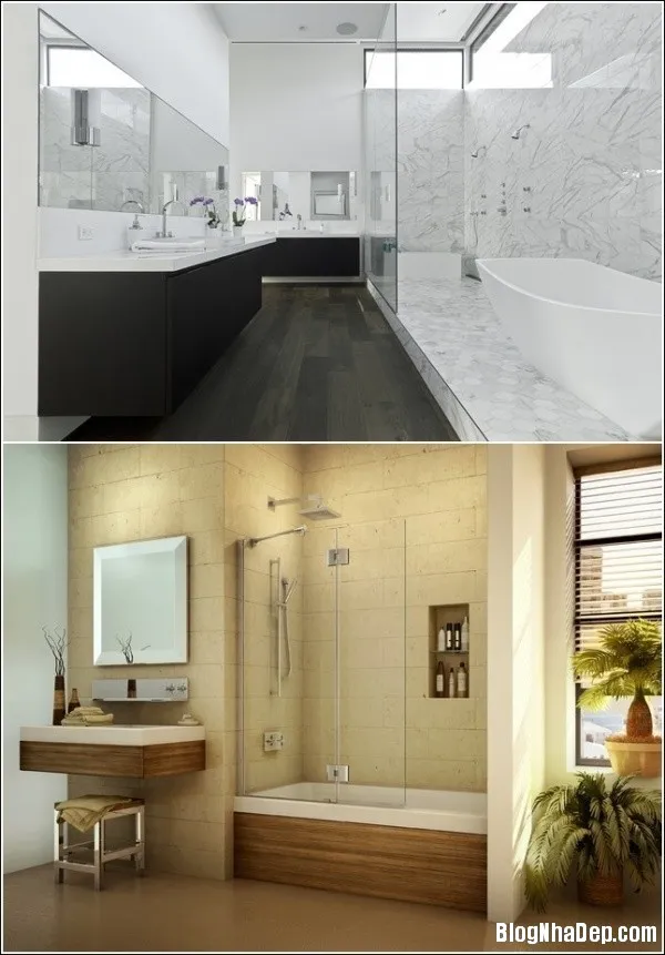 Những bồn tắm đẹp đem lại cảm giác tuyệt vời như ở spa
