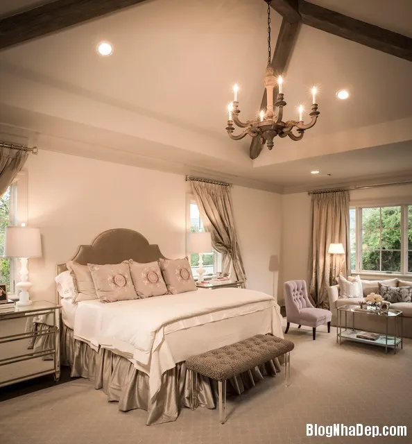 Trang trí phòng ngủ sang trọng theo phong cách Victorian